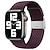billige Apple Watch-bånd-Solo loop Kompatibel med Apple Watch-klokkereim 38mm 40mm 41mm 42mm 44mm 45mm 49mm Flettet Elastisk Metalllås Nylon Erstatningsklokkerem til iwatch Ultra 2 Series 9 8 7 SE 6 5 4 3 2 1