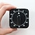 cheap Bakeware-60 Minutes Small Square Clock Mechanical Timer Kitchen Soup Rotating Timer Student Learning Time Manager
