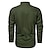 cheap Hiking Tops-Men&#039;s Hiking Shirt / Button Down Shirts Fishing Shirt Tactical Military Shirt Long Sleeve Jacket Coat Top Outdoor Breathable Quick Dry Lightweight Sweat wicking Summer Creamy-white ArmyGreen Grey