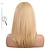 abordables Perruques Synthétiques Sans Bonnet-perruques longues blondes pour les femmes perruque de cheveux ombre en couches avec une frange soignée perruques barbiecore