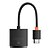 billige USB-hubber og -brytere-BASEUS HDMI 1.3 Huber 1 porter Høyhastighet USB-hub med VGA Strømforsyning Til