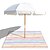 billige Reisevesker-strandmatte, 1 stk strandparaplypute 8 cm hull pluss trykknapp dobbeltsidig strandpute i fløyel / håndklemateriale strandhåndkle fargegeometri