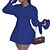 cheap Women&#039;s Dresses-Women&#039;s A Line Dress Short Mini Dress White Black Blue Pink Yellow Long Sleeve Pure Color Pocket Fall Winter Shirt Collar Sexy 2022 S M L XL XXL