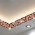 baratos Molduras para Papel de Parede-Papéis de parede legais linha de guia de ondas papel de parede mural de parede descascar e colar vinil autoadesivo decalque de parede moderno para quarto 10 cm (4 &#039;&#039;) x10 cm (4 &#039;&#039;) x10pcs