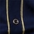 economico Camicie eleganti da uomo-Per uomo Camicia Camicie Stampe astratte Colletto alla coreana Blu marino Bianco Nero Strada Informale Manica lunga Bottone giù Abbigliamento Di tendenza Informale Comodo