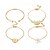 cheap Bracelets &amp; Bangles-4pcs Women&#039;s Chain Bracelet Retro Vintage Theme European Alloy Bracelet Jewelry Gold For Gift Daily Formal Festival