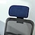 cheap Office Chair Cover-Stretch Office Chair Headrest Cover Computer Chair Slipcover Elastic Comfy Gaming Chair Head Rest Covers for Neck  Washable Furniture Protector