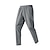 preiswerte Unterteile-Herren Kurze Hose für Wanderer Sommer Außen Atmungsaktiv Rasche Trocknung Tasche mit Reißverschluss Leicht Caprihose Unten Kordelzug Elastische Taille Armeegrüne Sieben Khaki Sieben Angeln Klettern