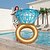 cheap Stress Relievers-Pool Floats,Adults Swim Ring Unisex Finger Ring Shape Life Ring Inflatable Float Seat for Swimming Pool Water Park,Inflatable for PoolCandy