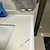 billiga badrumsarrangör-badrumsvattenpropp i silikon självhäftande vattenskyddsremsa böjbar badrumsdörr tvättmaskin duschdamspärr
