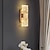 voordelige Wandverlichting voor binnen-wandlamp moderne gouden wandlampen wandkandelaars slaapkamer eetkamer acryl 110-120v 220-240v 10w
