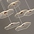 abordables Suspension-21/28 cm cluster design suspension led acrylique finitions peintes artistique style nordique 220-240v