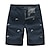 cheap Trousers &amp; Shorts-Men&#039;s Hiking Shorts Summer Outdoor Breathable Quick Dry Lightweight Shorts Capri Pants Bottoms Black Blue Climbing Running Beach 30 31 32 34 36