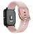 voordelige Horlogebandjes voor Samsung-1 pcs Slimme horlogeband voor Samsung Galaxy Gear S2 Classic Horloge 42mm Horloge 3 41mm Horloge Actief 2 40 mm / 44 mm, Horloge Actief 40 mm Horloge 3 45mm, Horloge 46mm 20mm 22mm Zachte siliconen