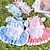 cheap Dog Clothing &amp; Accessories-Maid Parent-child Clothing Pet Cat Dog Spring and Summer Clothing Supplies Can Be Hung Traction Dog Skirt French Fighting Medium-sized Dog