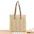 cheap Bags-Women&#039;s Card Paper Top Handle Bag Straw Bag Shoulder Bag Zipper Daily Going out Solid Color Camel Beige