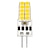 Χαμηλού Κόστους LED Bi-pin Λάμπες-Ο λαμπτήρας led 10 τμχ g4 3w μπορεί να αντικαταστήσει τον λαμπτήρα jc αλογόνου 30w ζεστό λευκό φυσικό φως λευκό φως που μειώνει το φως ac / dc12-24v χωρίς τρεμόπαιγμα ac / dc12 και ac220v που ισχύει