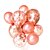cheap Theme Party Decoration-Wedding Party Decoration Supplies Aluminum Foil Balloon Package Rose Gold LOVE Sequin Balloon Send Straw Ribbon