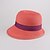 cheap Party Hats-Elegant Beach Straw Hats with Color Block 1pc Party / Evening / Casual Headpiece