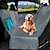 זול מיטות כלבים ושמיכות-כיסוי מושב לרכב לכלב עמיד למים נסיעות לחיות מחמד מנשא לכלב ערסל מכונית מגן מושב אחורי מגן מחצלת מנשא בטיחותי לכלבים