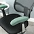 tanie Pokrowce na krzesło biurowe-Elastyczne nakładki na podłokietniki na krzesło biurowe narzuta elastyczne, wygodne pokrowce na podłokietniki do gier na łokcie i przedramiona odciążające