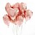 cheap Theme Party Decoration-Wedding Party Decoration Supplies Aluminum Foil Balloon Package Rose Gold LOVE Sequin Balloon Send Straw Ribbon