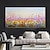 billiga Landskapsmålningar-handgjord oljemålning canvasvägg konst dekoration abstrakt kniv målning landskap blomma för heminredning rullad ramlös osträckt målning