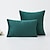 tanie Trendy poduszkowe-dekoracyjne poduszki do rzucania 1 szt. poszewki na poduszki aksamitna poszewka na poduszkę jednokolorowe nowoczesne kwadratowe ze szwem tradycyjny klasyczny różowy niebieski szałwia zielony