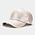 tanie Czapki z daszkiem-plisowana czapka bejsbolówka z pu unisex mężczyzna kobieta musująca regulowana czapka typu snapback na zewnątrz kolorowa czapka z daszkiem etap czapka w stylu hip-hop