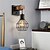 זול אורות קיר פנימיים-תאורת קיר מקורה led וינטג&#039; בסגנון תעשייתי חדר שינה סלון סלון תאורת קיר מתכת 220-240v