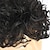 preiswerte Herrenperücken-kurze lockige schwarze Herrenperücke flauschige synthetische Cosplay-Halloween-Haarperücke für Männer