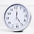 abordables Relojes de pared-Reloj de pared antiguo europeo de 23cm, reloj de pared de salón para dormitorio, reloj de moda creativo, reloj simple, reloj de pared de dormitorio de cocina simple, reloj silencioso para sala de