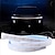 billige Bil Dekorationslys-otolampara bilhjelm kørelysbånd vandtæt fleksibel led auto dekorativ atmosfære lampe 50w bil ambient baggrundsbelysning dc 12v universal