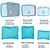 cheap Luggage &amp; Travel Storage-Compression Travel Packing Cubes Set for Luggage Storage and Backpack Organizer Space Savers, 6PCS Travel Storage Bag Set, Suitcase Packing Organizers for Clothes, Laundry Pouches