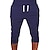 olcso férfi aktív rövidnadrág-nyári férfi tornatermi nadrág húzózsinórral rugalmas alsó nadrág alkalmi pulóver capri joggerek laza fit (szürke, xxxl)