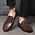 cheap Men&#039;s Shoes-Men&#039;s Loafers &amp; Slip-Ons Comfort Loafers Casual Athletic Walking Shoes PU Black Brown Summer