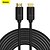 cheap Cables-Baseus high definition Series HDMI To HDMI Adapter Cable