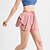 cheap Yoga &amp; Tennis Skirt-Women&#039;s Tennis Skirts Yoga Skirt 2 in 1 Side Pockets Tummy Control Butt Lift Quick Dry High Waist Yoga Fitness Gym Workout Skort Bottoms White Black Light Pink Sports Activewear Stretchy Skinny