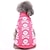 billige Hundetøj-hundefrakke,hundetrøjer pink love heart åndbar hæklet strik hundetrøjer hundetrøjetrøjetrøjetrøje til små kæledyr hvalp killing kanin vinter hold varmen
