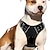 cheap Dog Collars, Harnesses &amp; Leashes-No Pull Dog Harnesses for Small Dogs Reflective Adjustable Front Clip Vest with Handle 2 Metal Rings 3 Buckles [Easy to Put on &amp; Take Off