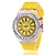 cheap Quartz Watches-Men Quartz Watch Chronograph Luminous Noctilucent Silicone Watch