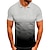 preiswerte Poloshirts für Herren-Herren-T-Shirt Ärmel Colour Block Henley Medium Spring&amp;amp; sommergrün weiß grau schwarzrot
