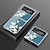 levne Pouzdra pro Samsung-telefon Carcasă Pro Samsung Galaxy Z Flip 5 Z Flip 4 Z Flip 3 Zadní kryt Flip Módní Chránič objektivu fotoaparátu Květiny Tvrzené sklo