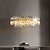 ieftine Candelabre-Candelabru cu LED din oțel inoxidabil cu pandantiv de cristal reglabil de 60 cm sufragerie în stil nordic 110-120v 220-240v