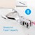 cheap Stationery-KW-triO Metal Single Hole Puncher 1-Hole Paper Punch 8 Sheet Capacity for ID Card PVC Photo Slot and Paper Chipboard Art Project