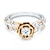 preiswerte Ringe-Ring Party Klassisch Silber Aleación Blütenform Einfach Elegant 1 Stück / Damen / Geschenk
