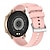 tanie Smartwatche-S43 Inteligentny zegarek 1.28 in Inteligentny zegarek Bluetooth Krokomierz Powiadamianie o połączeniu telefonicznym Rejestrator aktywności fizycznej Kompatybilny z Android iOS Damskie Męskie