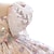 お買い得  パーティードレス-子供 女の子 パーティードレス 純色 半袖 性能 結婚式 メッシュ パフスリーブ プリンセス 甘い メッシュ ミディ シースドレス チュールワンピース フラワーガールドレス 夏 春 秋 2〜12年 ピンク