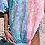 abordables Robes pour Femme-Femme Robe T shirt Robe courte courte Rose Claire Manches Courtes Floral Imprimer Printemps Eté Col Rond Décontractée 2022 S M L XL XXL 3XL