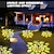 levne Světla cesty &amp; lucerny-1/4ks venkovní zahradní světlo na trávník solární led projekční světlo vila nádvoří cesta park krajina dekorace lampa